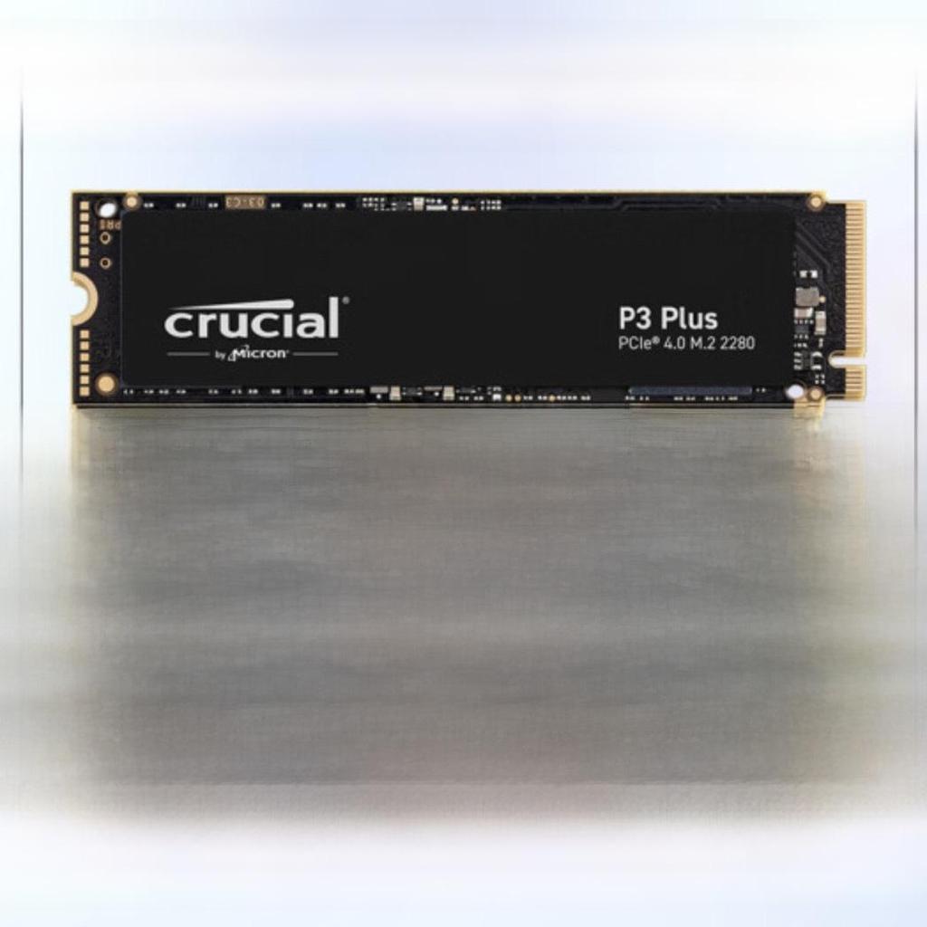 Crucial P3 Plus SSD Series: 500GB, 1TB, 2TB, 4TB M.2 Solid State Drive