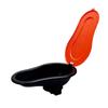 Temporary Plastic Sit-Down Squat Toilet for Construction and Renovation Sites