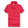 Custom Print Polo Shirt Short Sleeve Cotton Blend T-Shirt Men Women Casual Work Uniform