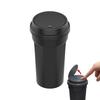 Portable Car Trash Can Cup Holder Style Multi Functional Storage Bin ABS Waterproof Car Organizer Container for Vehicle Use