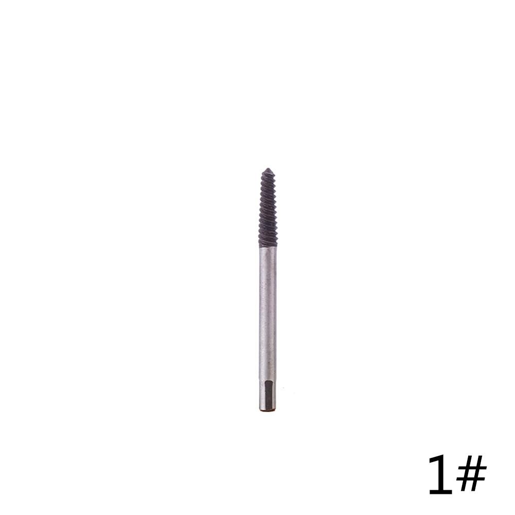Sada extraktorů na šrouby, vrtáky z uhlíkové oceli, vodicí sada, sada na odstraňování zlomených konců šroubů, nástroje na odstraňování poškozených šroubů 1/8PCS