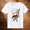 2026 Summer ONE PIECE  Luffy Chopper Printed Loose Shortsleeved Cotton Tshirt Tide Pure Cotton Unisex Parentchild Clothing