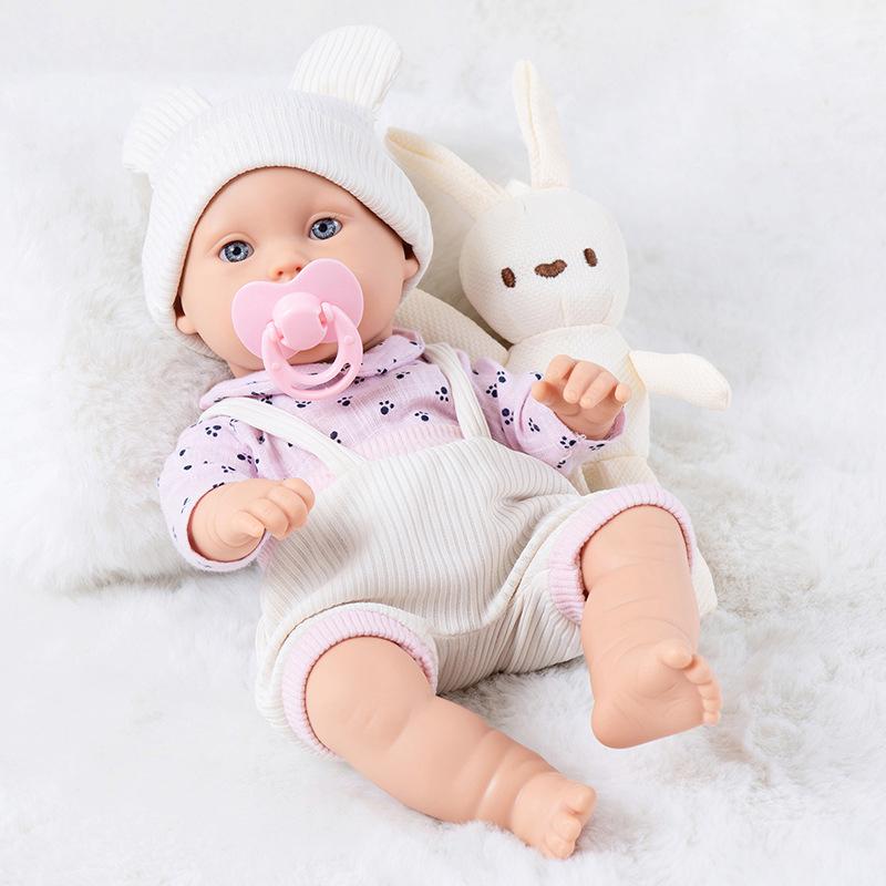 

30 см моющаяся реалистичная мягкая расписанная вручную кукла-реборн для детей, сопровождающая игровую куклу 30CM