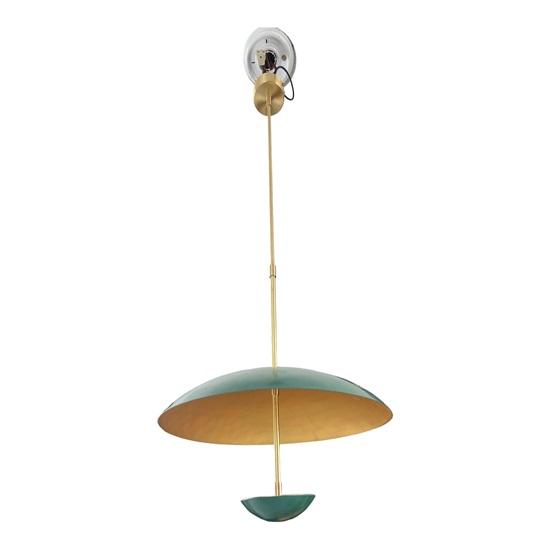 

Потолочный светильник Green Elegance Brass Dish, трендовая люстра для гостиной, столовой, кухни, декор для гостиной