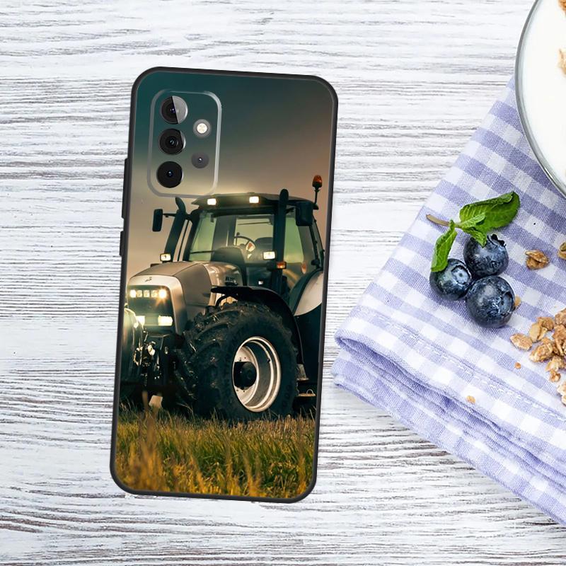 Landbouwvoertuig Tractor Hoesje Voor Samsung Galaxy A13 A23 A33 A53 A52 A32 A12 A56 A36 A16 A54 A34 A14 A15 A35 A55 A17