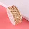 Sigu Sanhua Tibetan-Style Star & Moon Bodhi Cotton Thread - Non-Elastic, Wear-Resistant DIY Weaving Rope