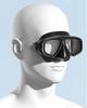 Waterproof Tempered Glass Double Lens CE Certified Spearfishing Freediving Snorkeling Mask M/L Size