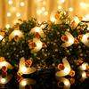 Bee Shape Led Solar String Lights Energisparende Utendørs Lights For Gjerde Plen Patio Garden