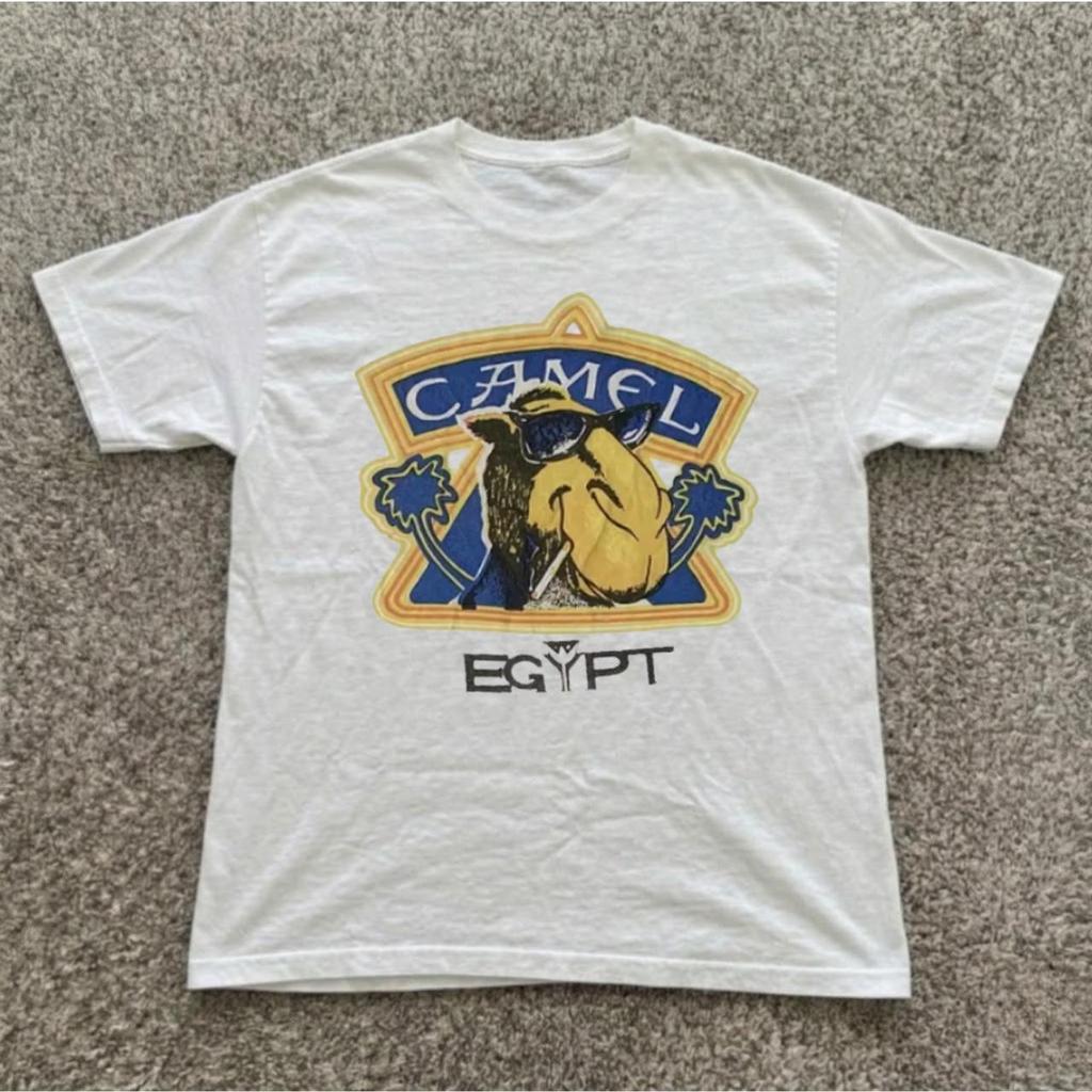 Vintage Camel Graphic TShirt Unisex Unisex Cotton Short Sleeve Daily Wear Tee