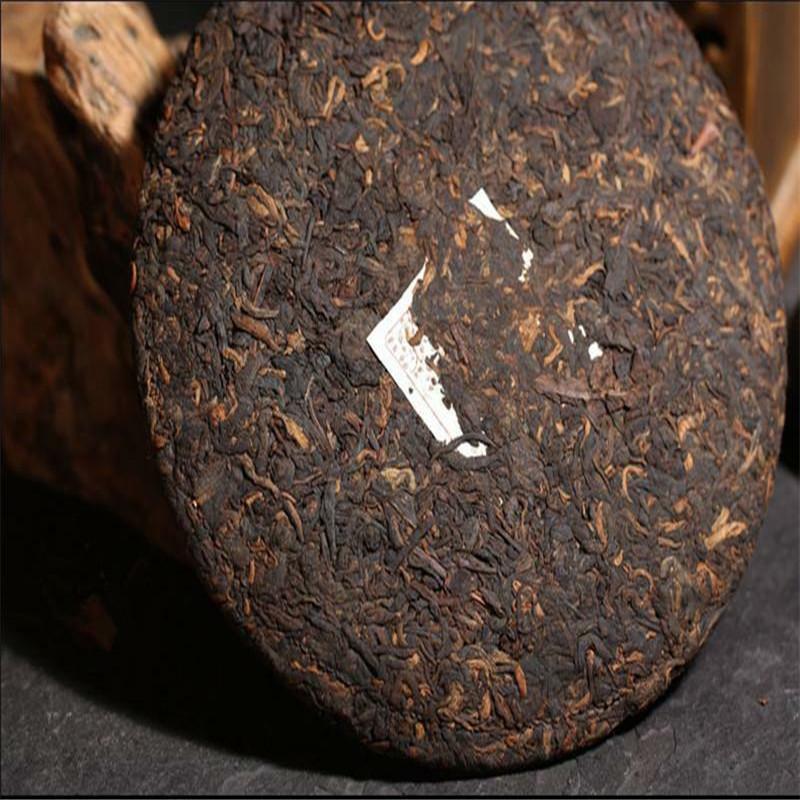 357g Yunnan Pure Ripe Puer Material Glutinous Rice Fragrant Shu Pu-erh Tea Cake
