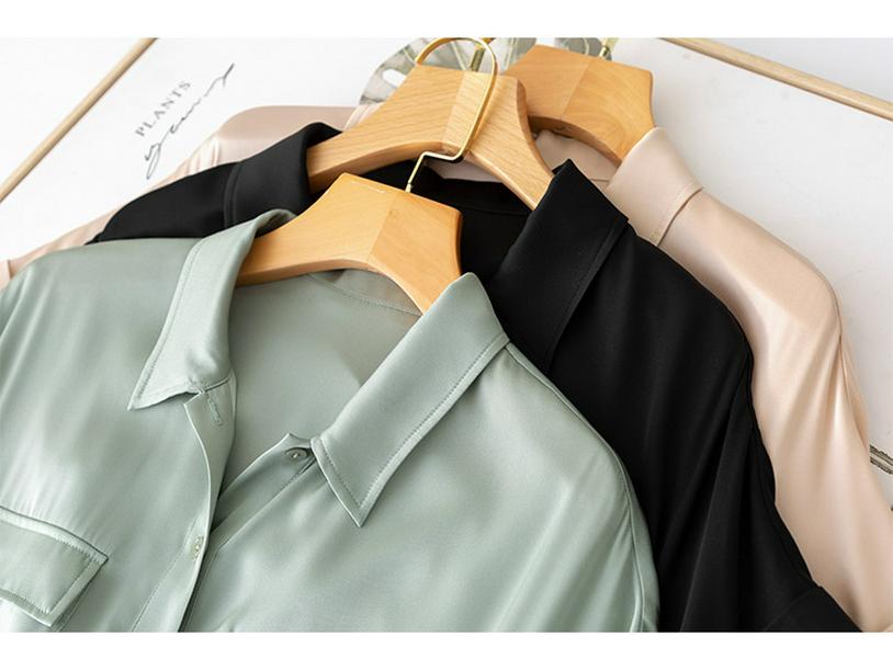 Women's Waist-Hugging Mulberry Silk Dress: Niche Summer Medium-Length Skirt