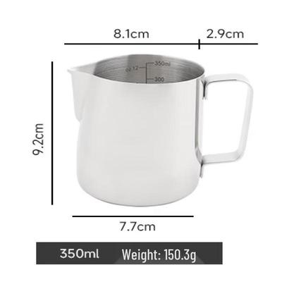 TLXT Stainless Steel Latte Art Pitcher Set (2-Pack)