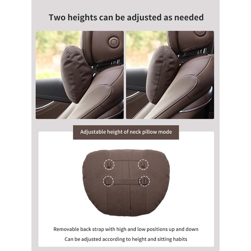 For DS DS3 DS4 DS5 DS5LS DS6 DS7 DS9 DS4S Car Headrest Neck Support Seat Lumbar Cushion Breathable Soft Neck Pillow Accessories