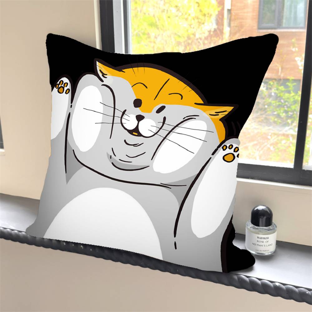 1PC cute cartoon animals Pillow Case Square  Bedroom Sofa Leisure Comfort Cushion Car Home Decoration