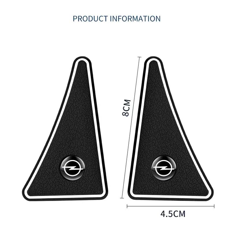 2pcs Car door corner silicone protective cover For Opel astra h astra j g corsa insignia zafira b vectra c corsa d vivaro Su0