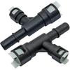 2PCS Heater Hose Connector Kit, Coolant Hose Fitting Adapter for Cadillac Escalade & Chevy Tahoe - Replaces OEM 800-414, 15055342, 19130058