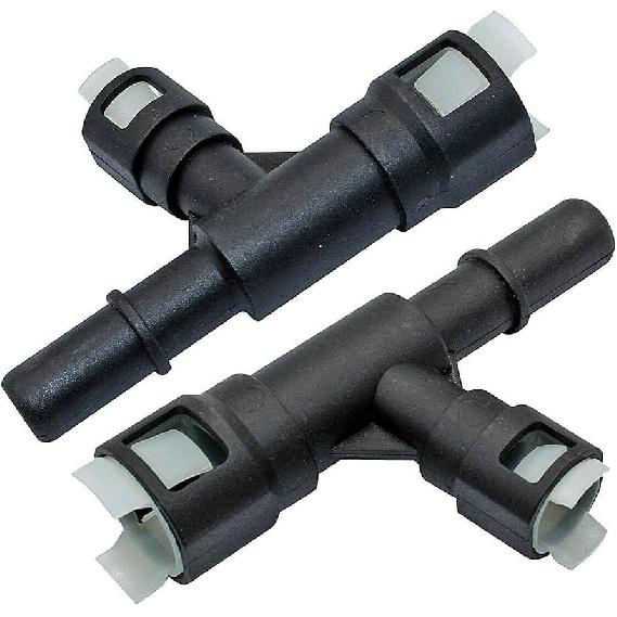 2PCS Heater Hose Connector Kit, Coolant Hose Fitting Adapter for Cadillac Escalade & Chevy Tahoe - Replaces OEM 800-414, 15055342, 19130058