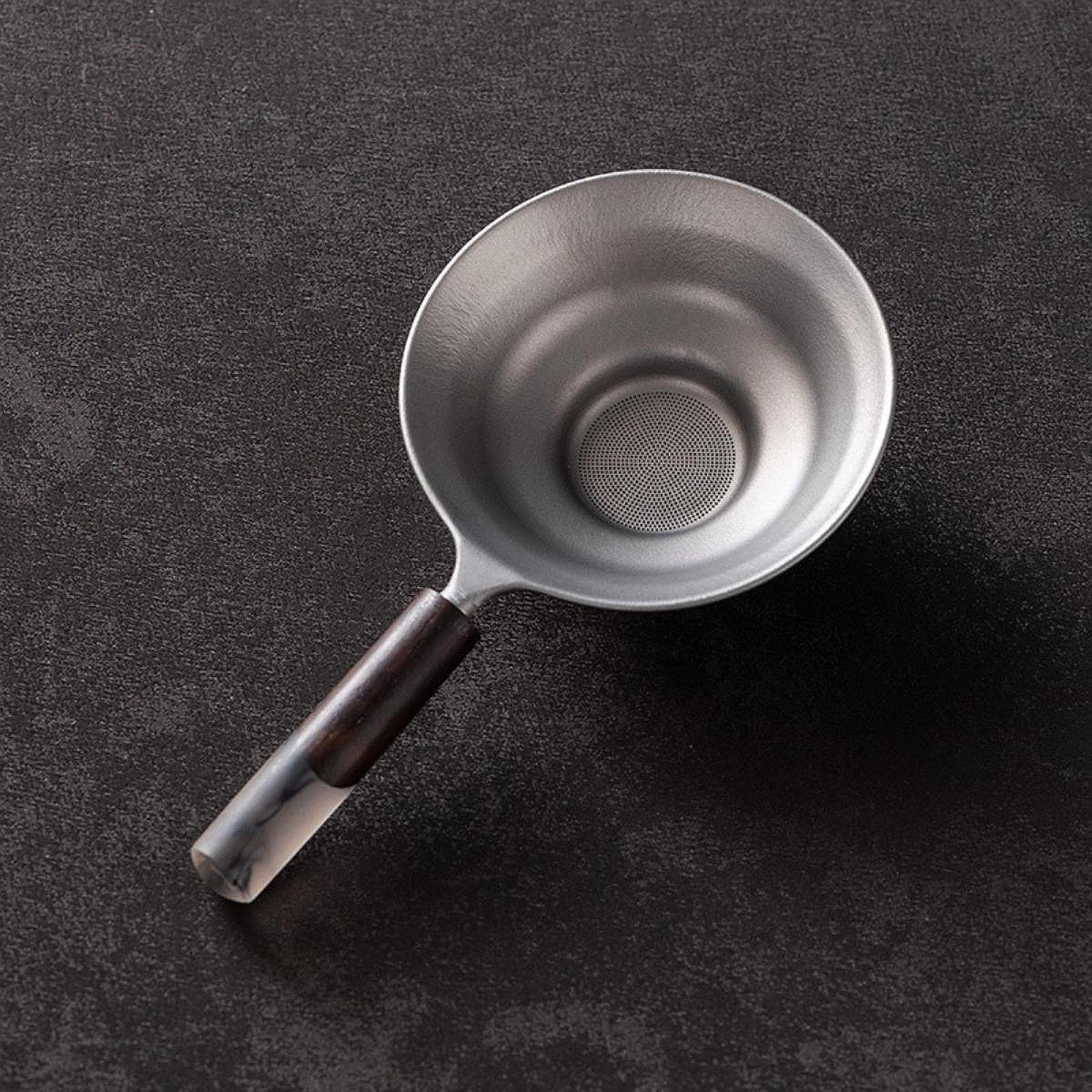 

Фильтр для чая из нержавеющей стали, бытовой, многоразовый, с ручкой, с течью, для соковыжималки Style B