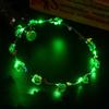 Luminous Birthday Party LED Light Flower Crowns Beach Headband Glowing Wreath Wreath Headband