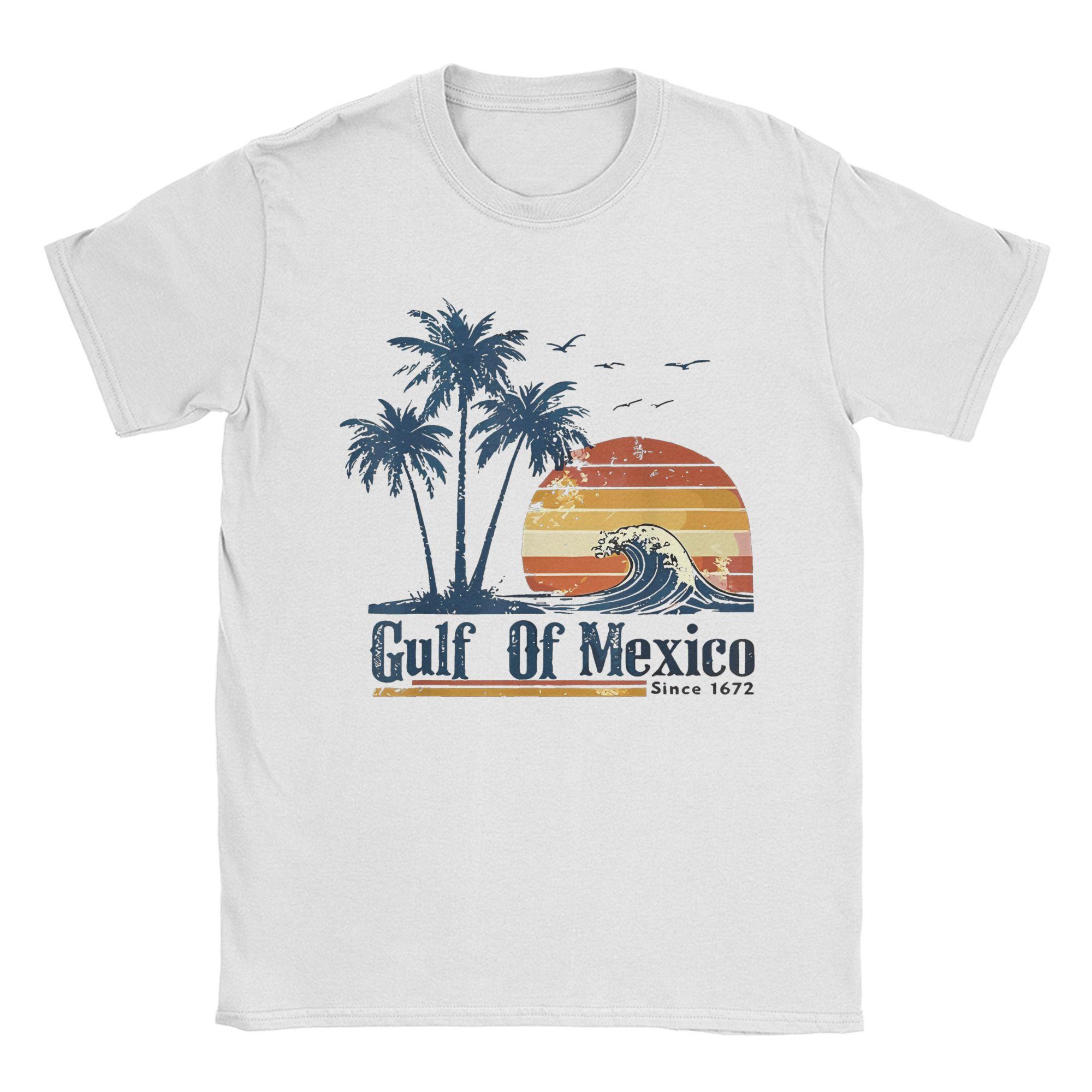 

2025 Since 1672 Gulf of Mexico Beach Summer Apparel Men Women T Shirts Cotton Tee Graphic T-shirt Clothing 4XL