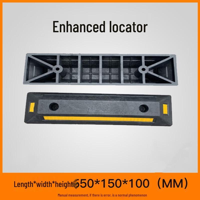 DAXTE Reinforced Rubber Parking Curb & Speed Bump