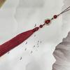 Vintage Chinese Hanfu Pendant Traditional Tassels Waterdrop Waist Pendant Fashionable Jewelry Decor for Celebrations