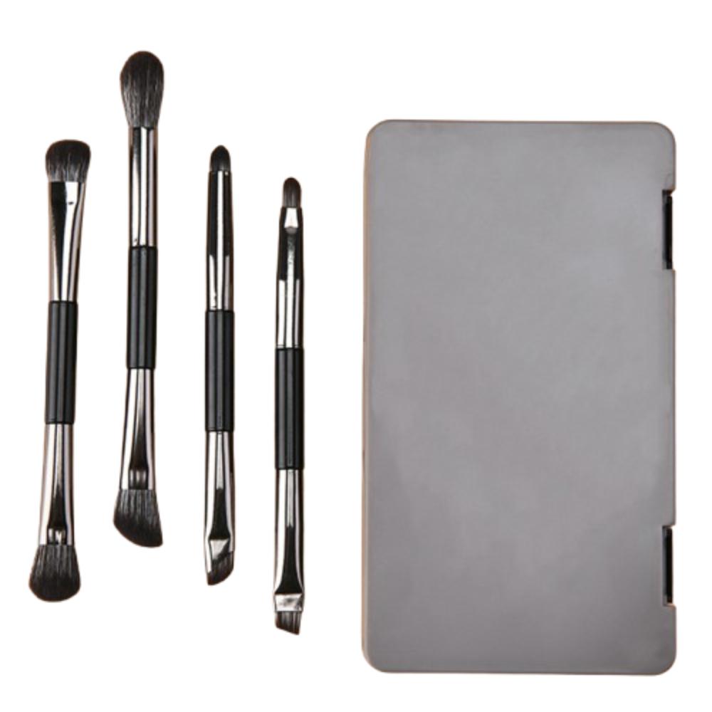 Eyebrow Pencil Eyeshadow Brushes Set Eyeliner Brushes Cosmetic Brush Kit  on-the-go Touch-ups