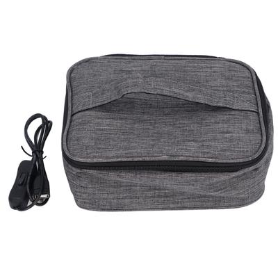Bolsa de Almuerzo Horno Portátil Multifuncional Impermeable Calentador de Comida con Alimentación USB para Conductor