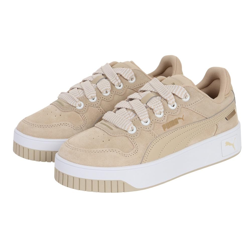 

PUMA Carina Street Tick Lace Sneakers 2023 Size (392507), Women s, Fall/Winter Color, Granola/Granola, 24.5cm