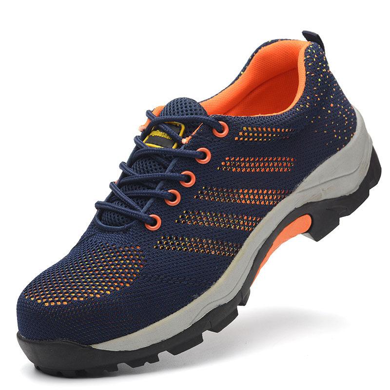 Safety Shoes Non-slip Steel Baotou Anti-smashing and Puncture-proof Work Shoes Mountaineering Labor Insurance Shoes