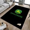 John Deere Logo Teppich Für Spielzimmer Schlafzimmer Wohnzimmer Sofa Heimdekor Kinder Spielbereich Teppich Rutschfeste Bodenmatte