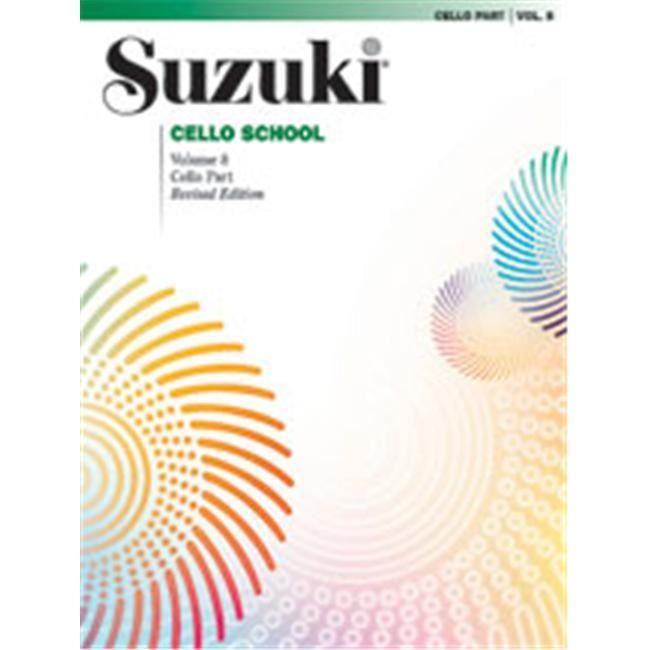 Alfred 00-0361S Suzuki Cello School Cello Part-Volume 8 - Music Book