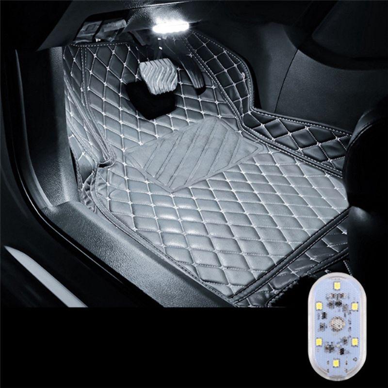 

Car Touch Lights Rechargeable Car Interior Dome Light Roof Ceiling Reading Lamps Trunk Magnetic Mini Lamp As Shown E