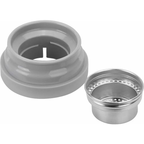 Zwilling "Strainer Bottle, 420ml, White" - Stainless Steel, Tea Strainer, Mug, Water Bottle, Keeps Tea Cold or Hot [Official Japanese Product] ZWILLIN