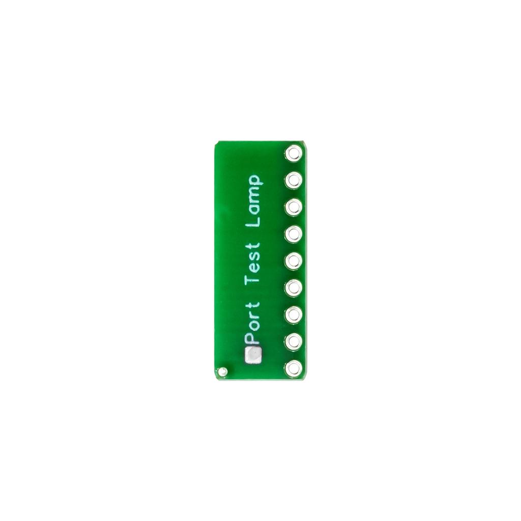 8-segment 8-bit LED Port Test Lamp Indicator Running Water Port Test Lamp Red, Green and Blue Colors Optional Diy Kit Electronic