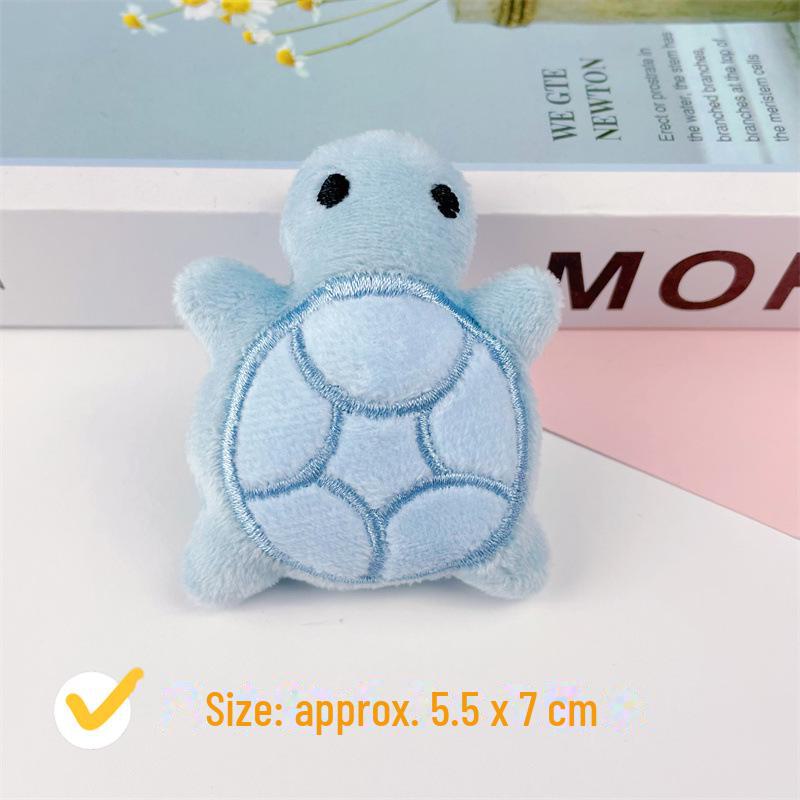 Xiaohongshu Cartoon Turtle Doll Rucksack, Anhänger, Haarnadel, Bekleidungszubehör und Kinderspielzeug