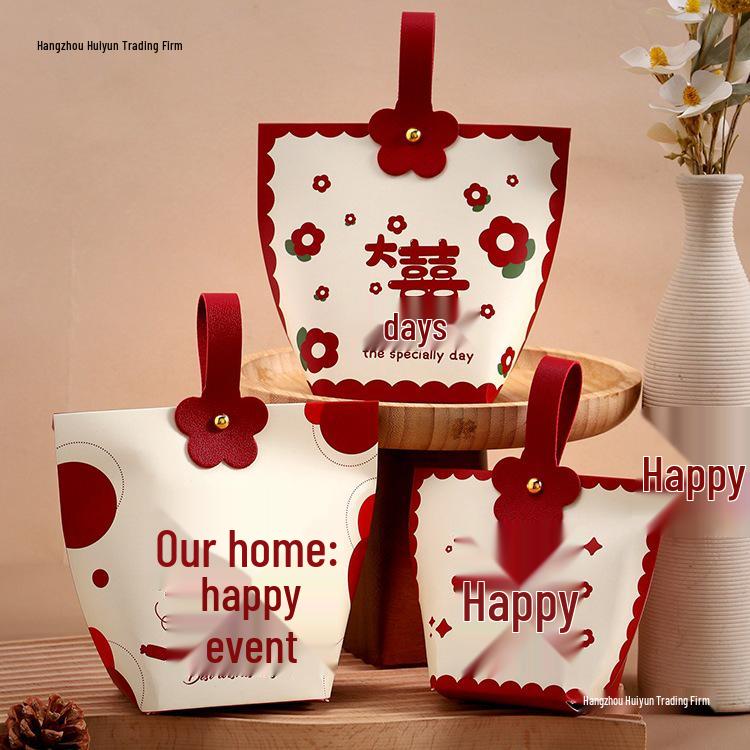 2024 Wedding Candy Gift Box & Bag Set: Engagement and Event Favors