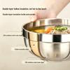 Zhuoliang 304 Stainless Steel Double-Layer Insulated Bowl
