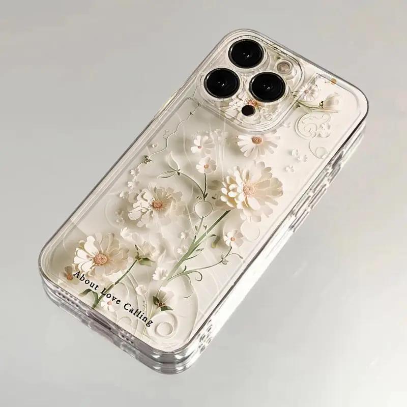 Phone Case For Huawei Honor X9A X8B X9B X7B 90 Lite 5G Nova 7i 3i 5T 7 6 9 SE P30 Pro P40 Lite Y9 Prime 2019 Lily Flower Cover