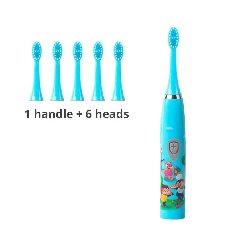 Universal Electric Toothbrush For Adults IPX7 Waterproof, Smart Timer, Life - Perfect For Travel!The Brush Head Color Is Random