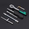 Kit de Reparo de Carro com 46 Peças com Catraca 72T/24T Conjunto Profissional de Soquetes Chave Alta Dureza