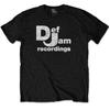 Def Jam Recordings T-shirt Logo Classico Uomo Ufficiale Nero XL