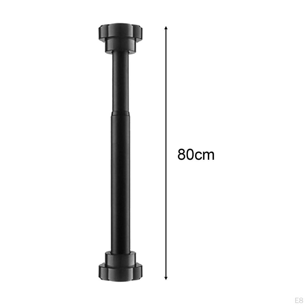 Adjustable Clothing Rod for Hanging Garments In Laundry Space