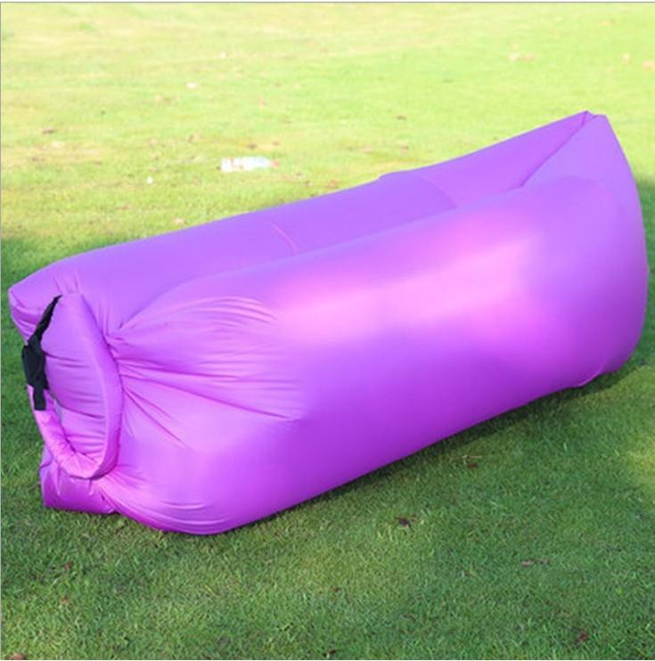Inflatable Lounger Folding Air Sofa Outdoor Sleep Tool Portable Prop Camping