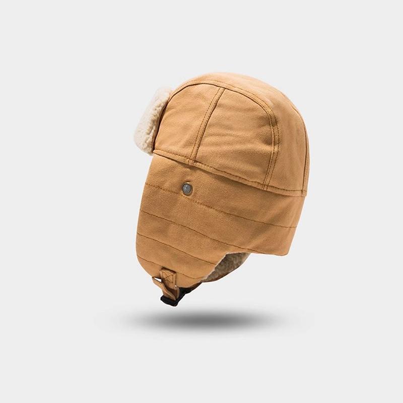 Winter Koreanischer Stil Wärme Ohrenschützer Mütze Outdoor Sport Skimütze Mode Warm Pilotenkappe Für Damen Und Herren