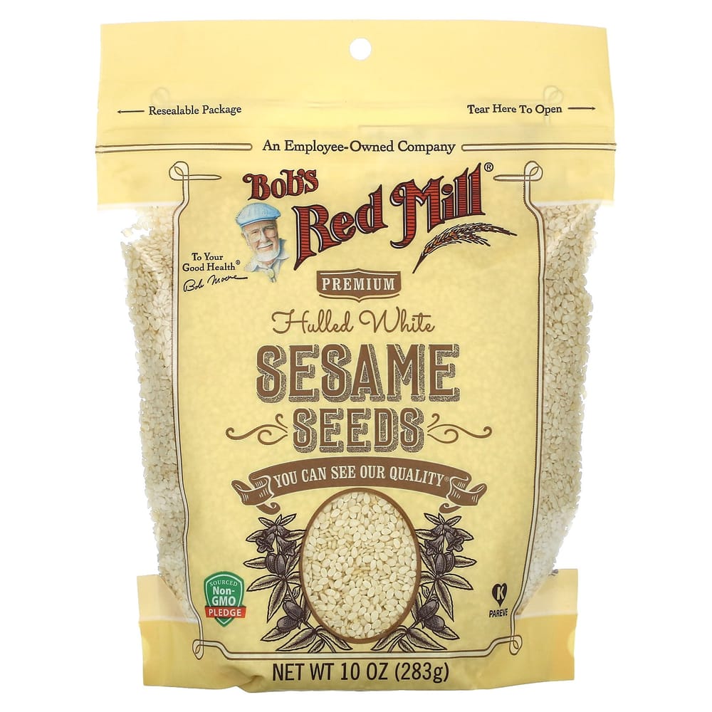 

Bob s Red Mill Hulled White Sesame Seeds 10 oz (283 g)