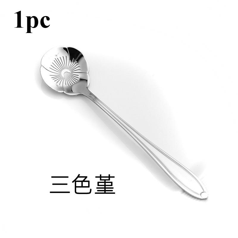 

Long Handled 304 Stainless Steel Coffee Ice Cream Dessert Tea Stirring Spoon Picnic Kitchen Accessories Bar Tools