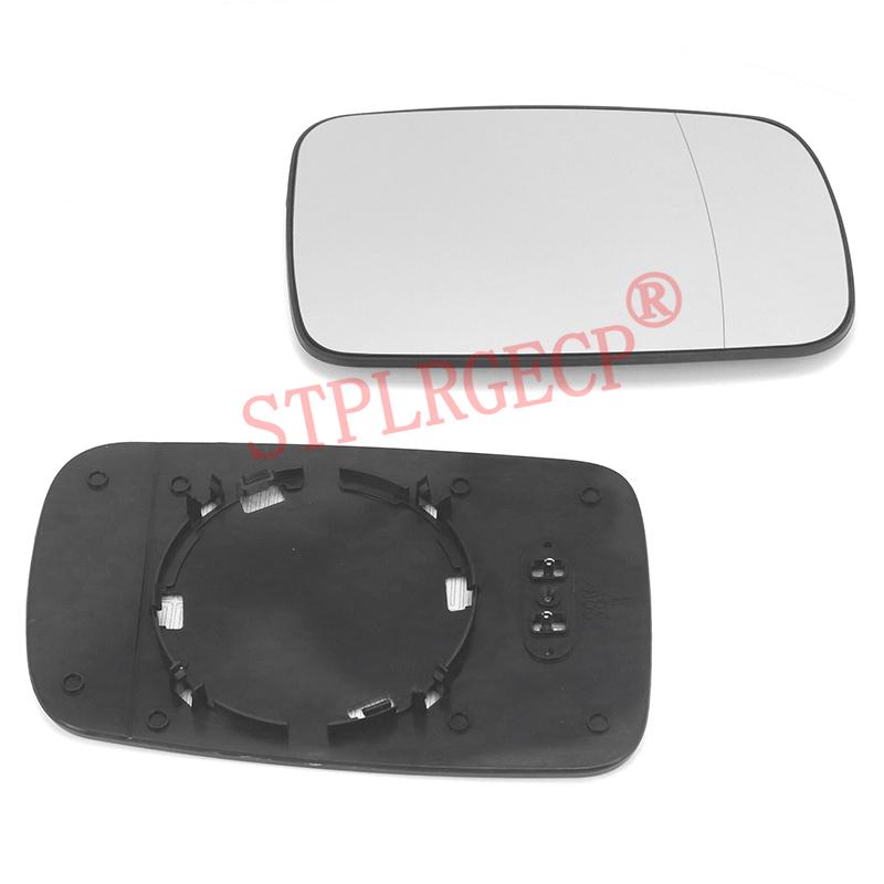 Left or Right Door Side Wing Mirror Glass Power Heated Rear View Replacement for BMW E46 E65 E66 E67 2000-2008 LH RH