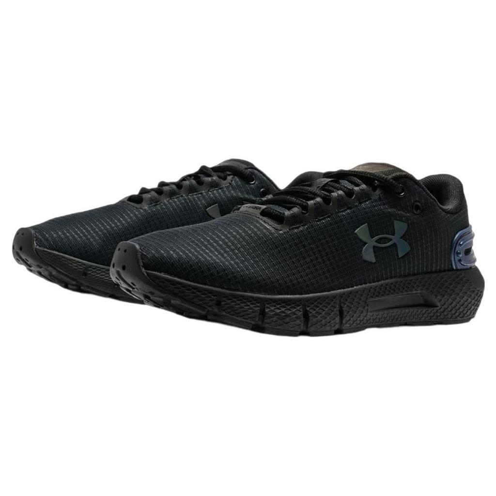 Under Armour Charged Rogue 2.5 Cushioning Flexible Mesh Durable Fabric Low Top Casual Running Shoes Women Sneaker Black Purple 3025246-003