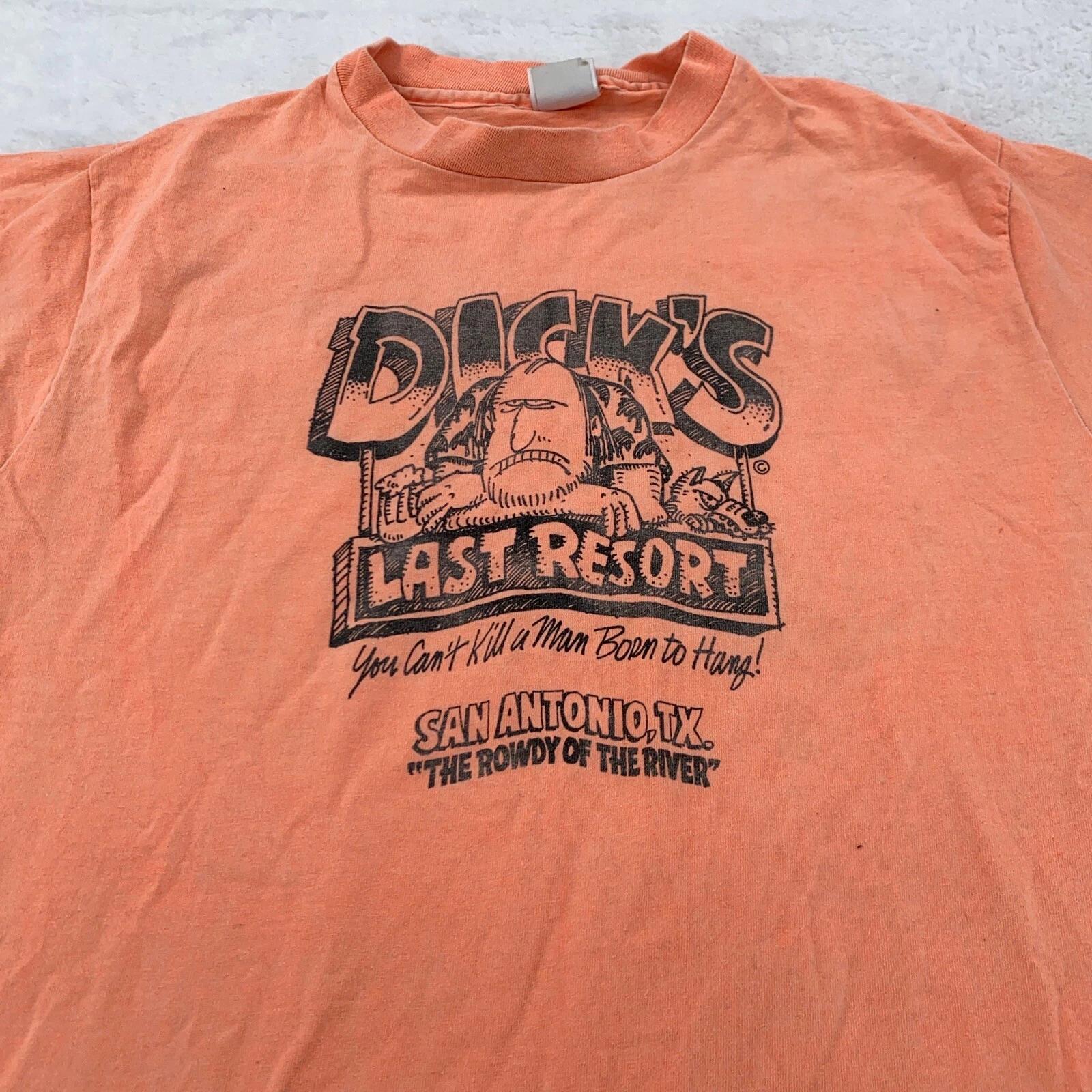 

vintage 90s DICK S LAST RESORT SAN ANTONIO TEXAS T-Shirt M bar beer L
